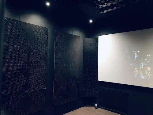 Vista 7 de Panel acústico difuso de absorción de sonido «Wilds» 19.7 x 19.7 x 2.1 pulgadas Espuma de alta densidad Absorción - Difusión - Reflexión