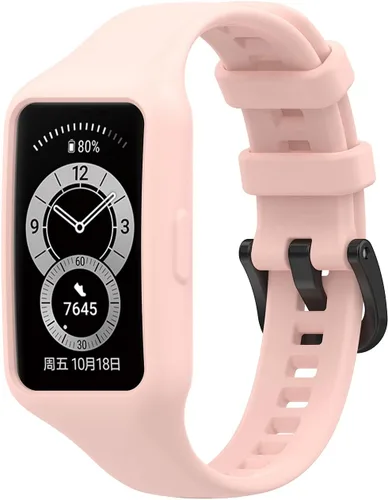 Vista 16 de Senter Correa de repuesto de goma suave de liberación rápida para Huawei Band 7 Smart Watch 10 pzas
