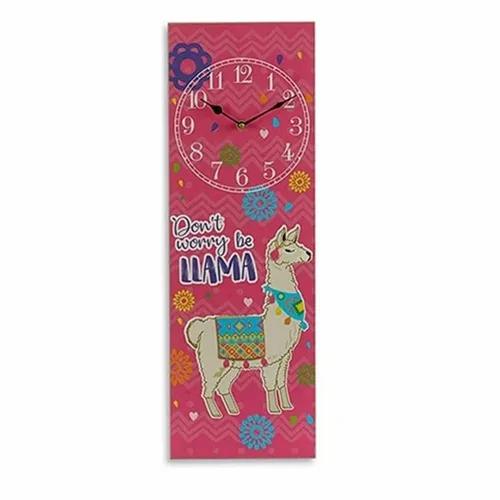 Vista 4 de Reloj de Pared Gift Decor Llama 2,5 x 60 x 20 cm (12 Unidades)
