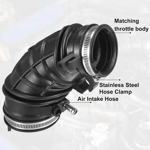 Vista 4 de Tubo de manguera de admisión para filtro de aire con abrazaderas 17228-PNE-G00 - Filtro de motor de automóvil Tubo de manguera de conducto