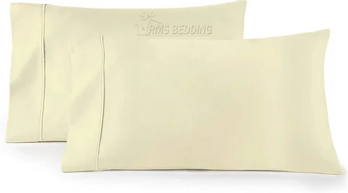 Vista 24 de Juego de sábanas de 4 piezas, algodón egipcio de 600 hilos, juego de ropa de cama de lujo que se adapta a bolsillos de hasta 18 pulgadas de Azul