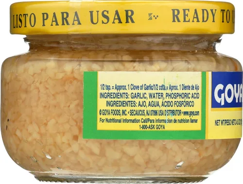 Vista 5 de Goya Ajo picado- 4.5 oz