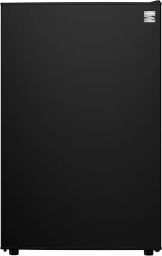 Vista 9 de Kenmore - Refrigerador compacto con enfriador de 3.5 pies cúbicos, color negro Estante para 6 latas, estantería de vidrio ajustable, puerta