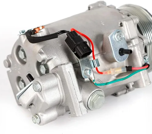 Vista 2 de Compresor de aire acondicionado de CA A/C con embrague para Honda CRV 2.4L 2007-2015 / Civic SI CO 4920AC 2012-2014