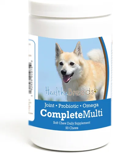 Vista 120 de Healthy Breeds Affenpinscher todo en uno multivitamínico suave masticable 60