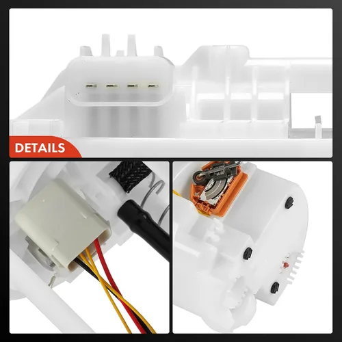 Vista 7 de A-Premium - Conjunto de módulo de bomba de combustible eléctrica compatible con Jeep para Liberty 2005 2006 2007, 2.4L 3.7L, Gas, Unidad de envío
