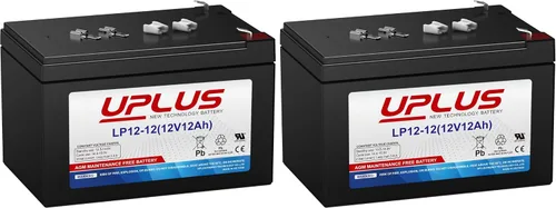Vista 20 de UPLUS LP12-4.0 12V 4AH batería recargable de la alarma del SLA AGM - terminales F1