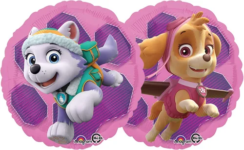 Vista 3 de Globo de Paw Patrol Skye y Everest de 18 pulgadas (cada uno)
