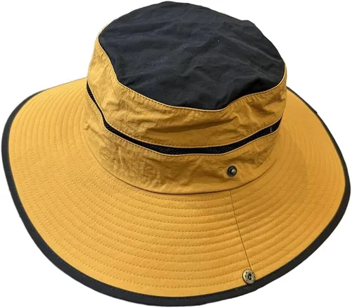 Vista 8 de Women's UPF50+ Sun Hat Quick Dry Breathable Fishing Cap with 9cm Wide Brim Beige