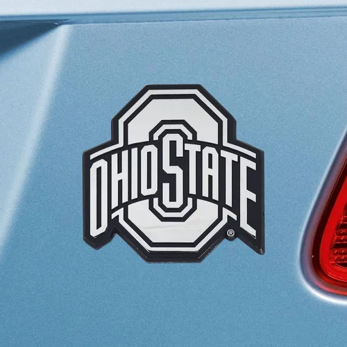 Vista 15 de FANMATS Emblema cromado de la NCAA para hombre