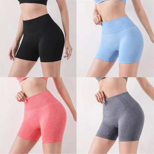 Vista 2 de Oplviude SHAPERMOV Pantalones cortos moldeadores de iones, tela transpirable y cómoda, contiene tela de turmalina, pantalones cortos con control