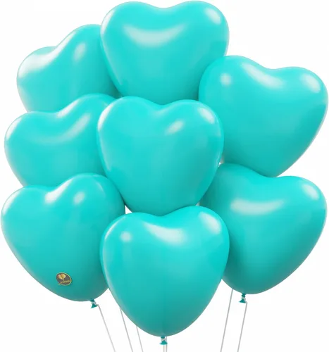 Vista 18 de AFTERLOON® - Globos biodegradables de 12 pulgadas con forma de corazón, de látex natural extra fuerte, grueso, para propuesta, matrimonio, amor
