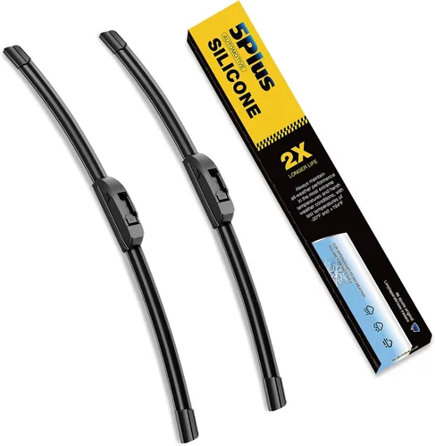 Vista 42 de 5 PLUS® Limpiaparabrisas de silicona de 15+15 pulgadas de repuesto para JEEP Wrangler 2017 2016 2015 2014 2013 2012 2011 2010 2009 2008 2007