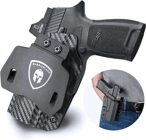Vista 13 de WARRIORLAND Funda OWB Kydex con corte óptico, ajuste seleccionado para Glock 17/19/19X/43/43X MOS, sin riel 1911, Hellcat/Hellcat Pro, Taurus