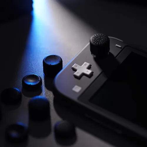 Vista 9 de eXtremeRate 4 pares de fundas negras de silicona antideslizante de longitud extendida para Nintendo Switch y Switch OLED Joy-con Controller, tapas