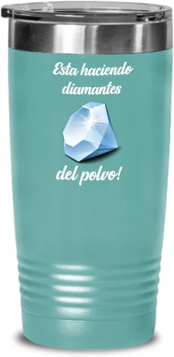Vista 13 de Regalos catolica cristianas vaso en espanol con versiculos de la biblia para padres diamantes