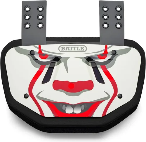 Vista 38 de Battle Sports Placa de espalda de fútbol novedosa – Protector de espalda inferior de carcasa dura con espuma contorneada para protección de alto