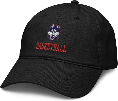 Vista 6 de Elite Authentics Connecticut Huskies Title Navy - Gorra de béisbol ajustable con licencia