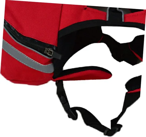 Vista 9 de ABOOFAN Mochila deportiva para mascotas, perros y cachorros, mochila Oxford para acampar, mochila transpirable para senderismo, viajes, actividades