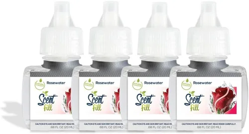 Vista 10 de Scent Fill Ambientador enchufable de sidra de manzana, 4 recambios de aceite perfumado