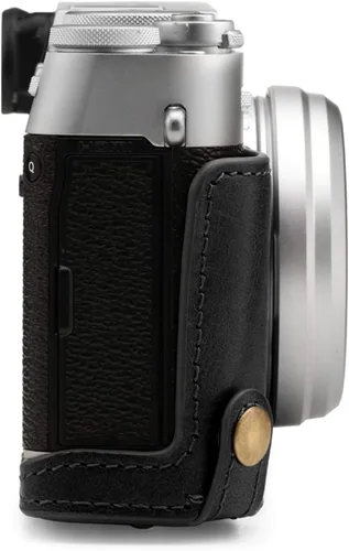 Vista 9 de MegaGear MG1892 Ever Ready - Funda de piel auténtica para cámara compatible con Fujifilm X100V, color negro