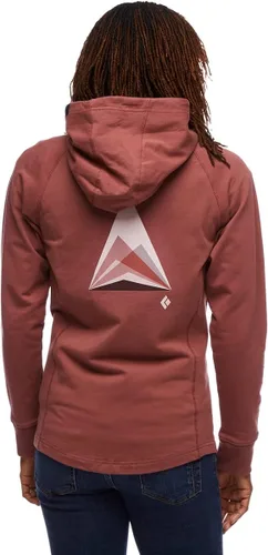 Vista 2 de Black Diamond Mountain Transparency - Sudadera con capucha de forro polar para mujer