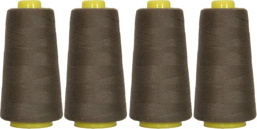 Vista 98 de Threadart Hilo Serger - Costura Poliéster - 2750 Yard Cono 40/2 - Aguamarina Polyester serger thread for overlock sewing, seams and garment