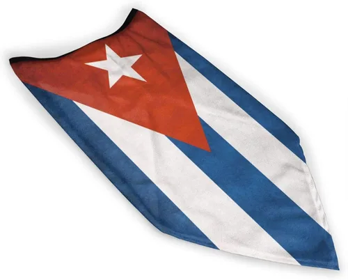 Vista 5 de Máscara facial de bandera bandana polaina para cuello pasamontañas bufanda para hombres y mujeres transpirable cubierta facial contra el polvo