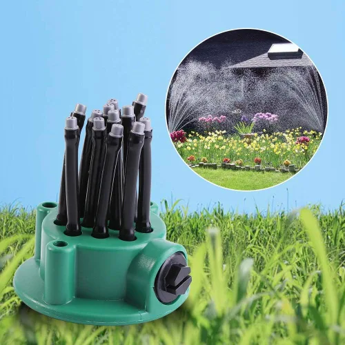 Vista 4 de 2 unids plantas de jardín vegetales, control riego riego multi uso césped sistema