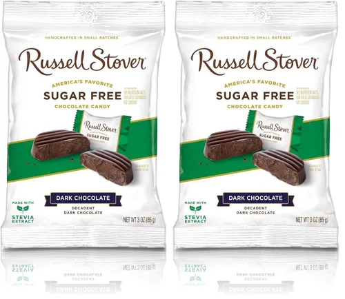 Vista 12 de Russell Stover Caramelos de coco sin azúcar, bolsa de 3 onzas