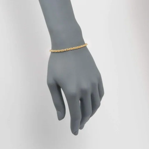 Vista 5 de Ross-Simons 3.2mm 14kt Yellow Gold Rope-Chain Bracelet