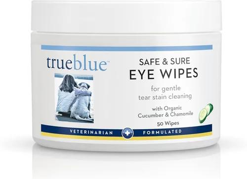 Vista 9 de TrueBlue Toallitas dentales de perejil y menta para perros rápidas y frescas, almohadillas de limpieza de dientes prehumedecidas, no tóxicas