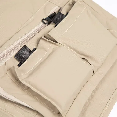 Vista 7 de Chaleco de malla transpirable para mujer, chaleco de pesca para fotógrafo, chaleco de viaje con bolsillos