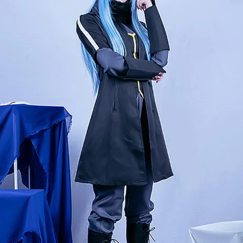 Vista 4 de Rimuru Cosplay Costume,Rimuru Tempest Costume Outfit Mask Halloween