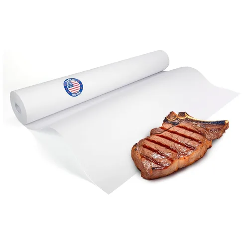 Vista 8 de Papel de carnicero negro de 18 x 2160 pulgadas (180 pies) – Rollo de papel de carnicero natural hecho en Estados Unidos para carne y pescado, sin