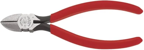 Vista 3 de Klein Tools D245-5 Pinzas de corte diagonal de 5 pulgadas con punta cónica, mordazas cortas y filos biselados