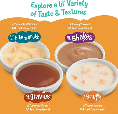 Vista 9 de Purina Friskies Lil' Soups Lil' Grillers & Lil' Slurprises complemento alimenticio para gatos