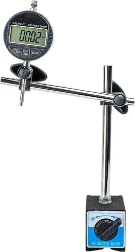 Vista 6 de HFS Soporte de base magnética R para indicador de dial de 132 lbs/60 kg Agujero de sujeción máximo de 0.315 in