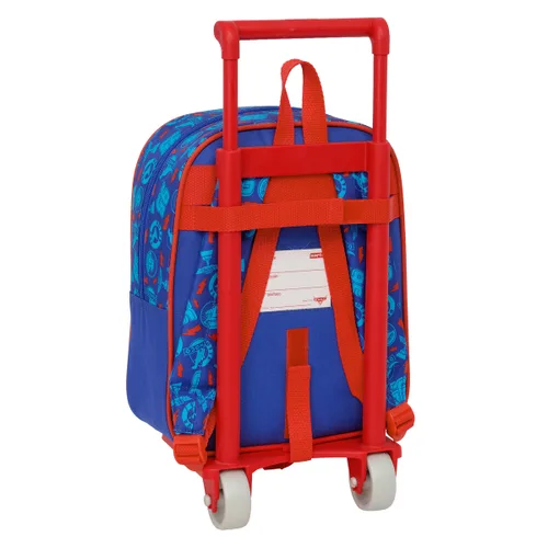 Vista 4 de Mochila Escolar Cars Multicolor 22 x 27 x 10 cm