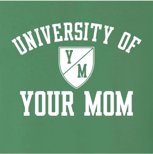 Vista 52 de Go All Out University of Your Mom - Sudadera con cuello redondo para hombre