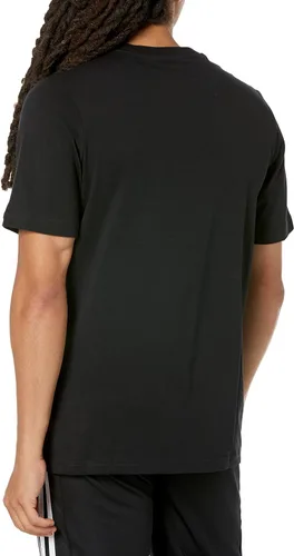 Vista 2 de adidas Camiseta Essentials Big Logo para hombre, Negro-blanco
