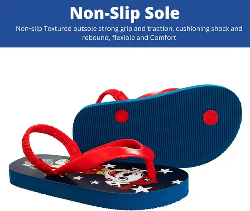 Vista 4 de Nickelodeon Sandalias de agua para niños y niñas - Paw Patrol Blues Clues Baby Shark - Sandalias de playa de verano para niños pequeños de secado
