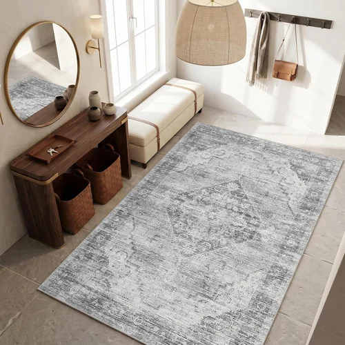 Vista 34 de Garvee Alfombra vintage Beige