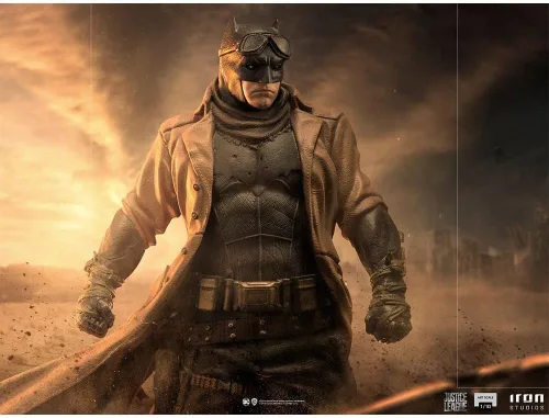 Vista 3 de Iron Studios 1:10 Knightmare Batman - Liga de la Justicia de Zack Snyder - Escala de Arte