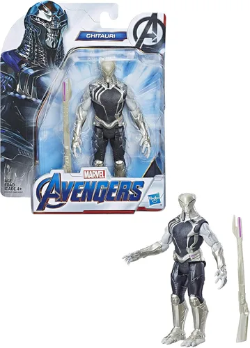 Vista 3 de Avengers Marvel Chitauri - Figura de acción de villano de Marvel de 6 pulgadas