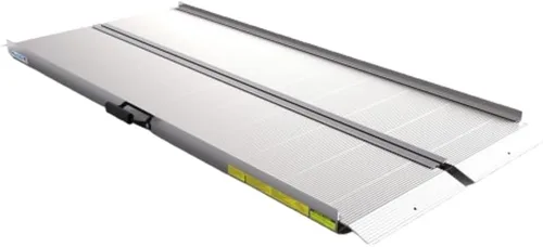Vista 15 de EZ-ACCESS TRAVERSE Rampa plegable de aluminio de una sola pieza, rampas de carga portátiles para sillas de ruedas, motocicletas, tractores de césped