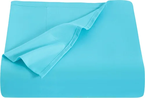 Vista 25 de NTBAY - Sábana encimera de microfibra, ultrasuave y antiarrugas, resistente a las manchas y a la decoloración Soft Brushed Microfiber Top Sheet
