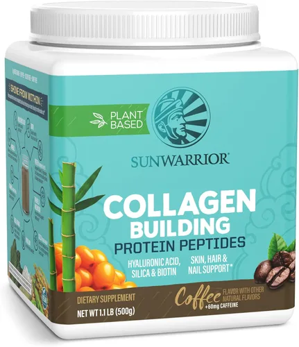 Vista 10 de Polvo de Proteína de Colágeno Vegano para Mujeres con Sílice, Polvo de Colágeno a Base de Plantas con Vitaminas Veganas para Cabello, Piel y Uñas