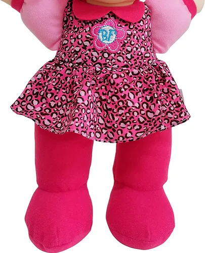 Vista 3 de Baby's First Muñeca suave y tierna Baby Kisses - Vestido con top estampado y leggings - Presione su barriga para un dulce beso suena y dice te amo