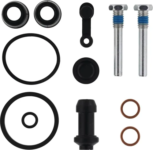 Vista 3 de All Balls Kit de reconstrucción de pinza de carreras delantera 18-3038 compatible con/repuesto para Honda ATC200X 1986-1987, ATC350X 1985, TRX250X